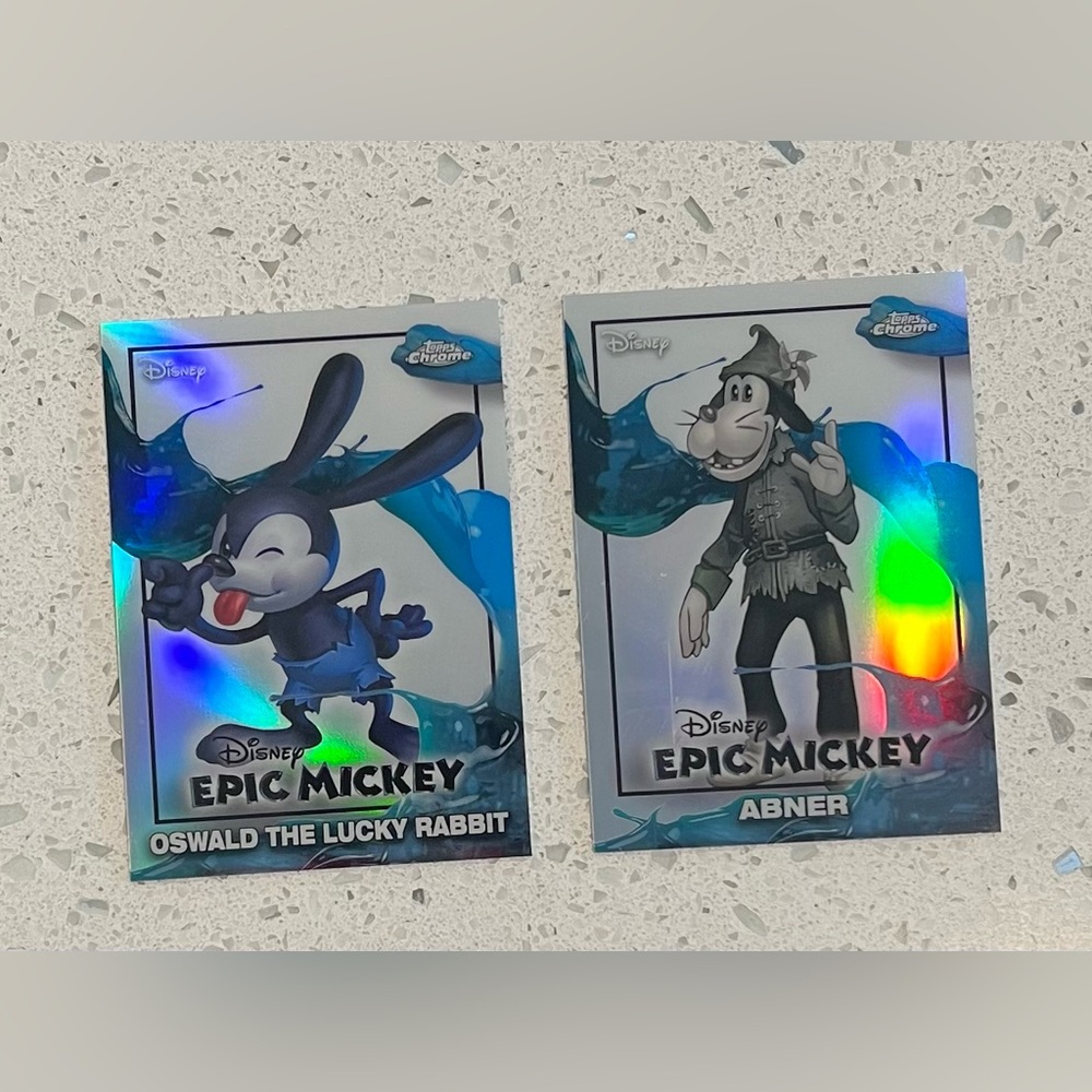 Topps Disney Neon Trading Cards